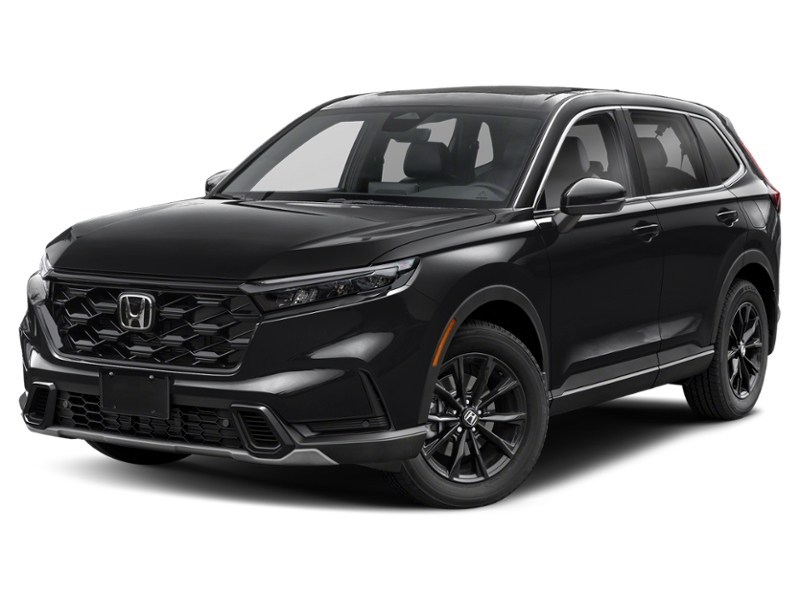 2025 Honda CR-V Hybrid EX-L AWD Crystal Black Pearl  Shot 4