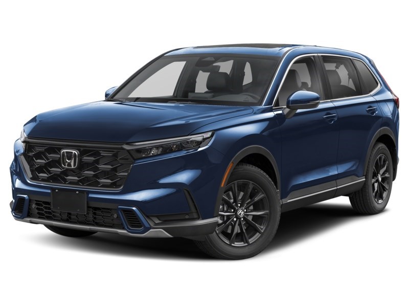 2024 Honda CR-V Hybrid EX-L AWD|LOCALY BUILT|ONE OWNER|OFF LEASE Canyon River Blue Metallic  Shot 4