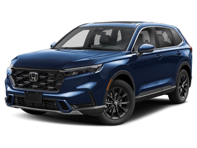 2025 Honda CR-V Hybrid EX-L AWD Canyon River Blue Metallic  Shot 1