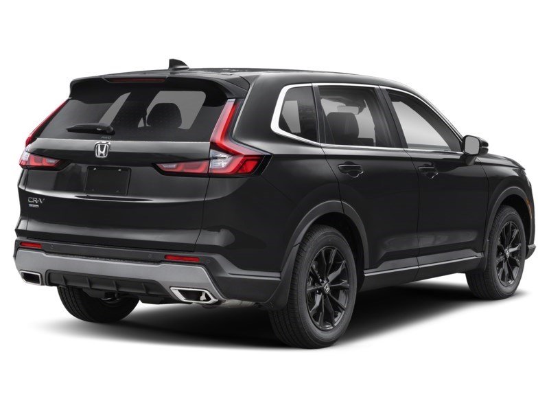2025 Honda CR-V Hybrid EX-L AWD Crystal Black Pearl  Shot 2