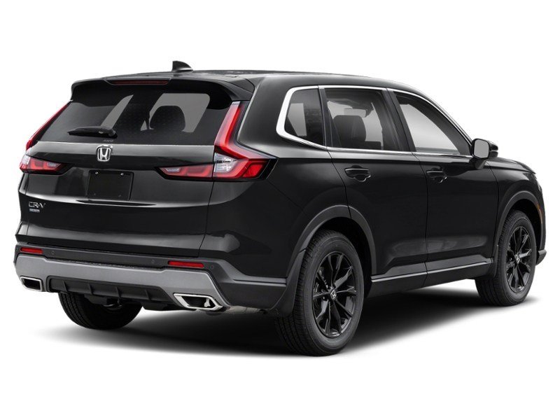 2025 Honda CR-V Hybrid EX-L AWD Crystal Black Pearl  Shot 2