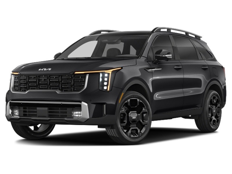 2025 Kia Sorento X-LINE LIMITED | 4.49 % | CERTIFIED PRE-OWNED Ebony Black  Shot 2