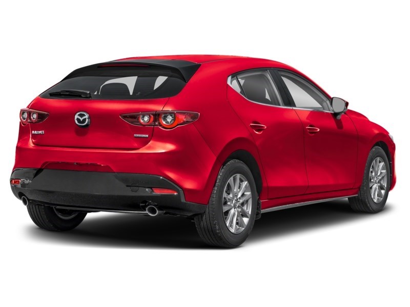 2025 Mazda Mazda3 Sport GX Auto FWD Soul Red Crystal Metallic  Shot 2