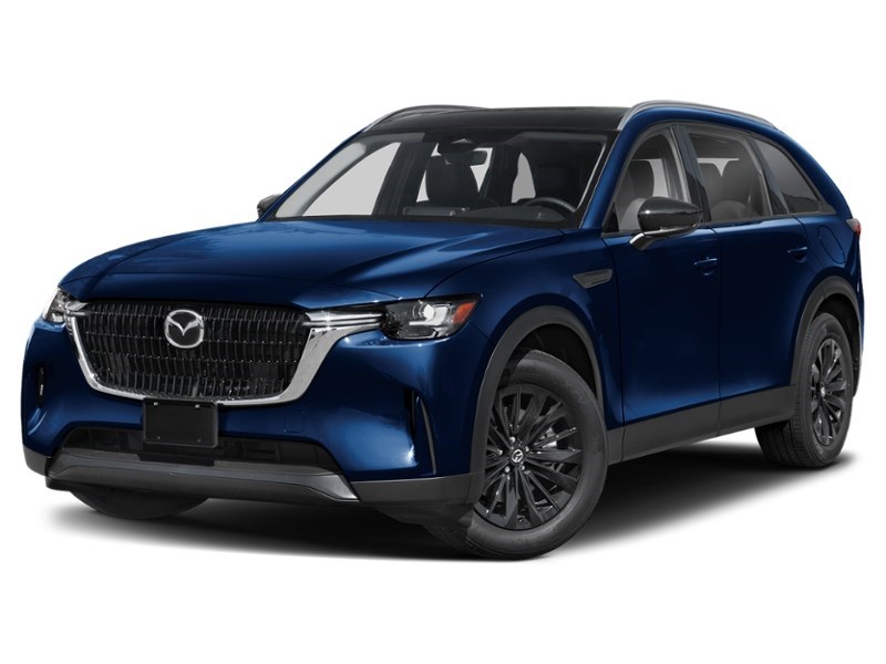 2026 Mazda CX-90 MHEV GS-L AWD Deep Crystal Blue Mica  Shot 4