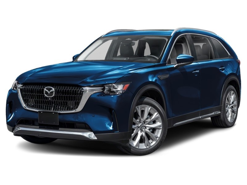 2025 Mazda CX-90 MHEV GT AWD Deep Crystal Blue Mica  Shot 4