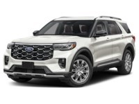2026 Ford Explorer Platinum 4WD Star White Metallic Tri-Coat  Shot 4
