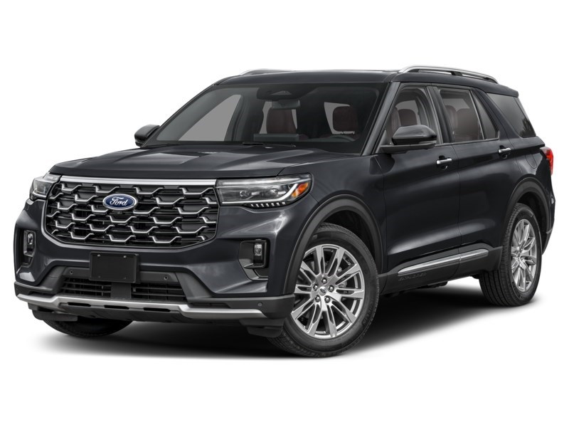 2026 Ford Explorer Platinum | 4WD Agate Black Metallic  Shot 1