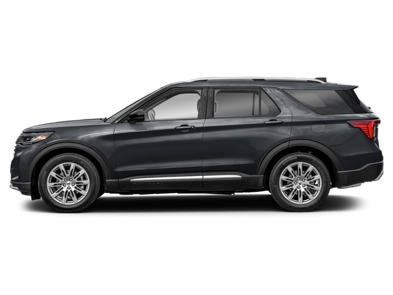 2027 Ford Explorer Platinum 4WD Agate Black Metallic  Shot 3