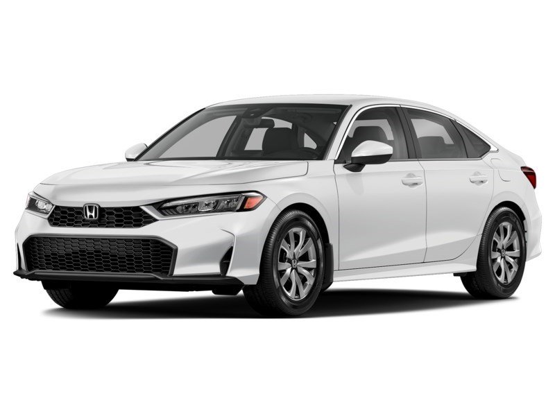 2026 Honda Civic Sedan LX CVT Platinum White Pearl  Shot 3