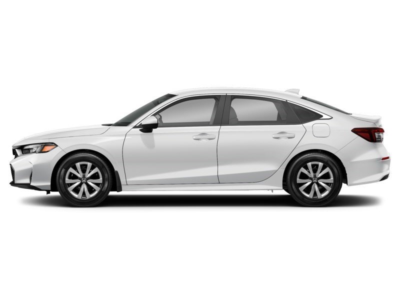 2026 Honda Civic Sedan LX CVT Platinum White Pearl  Shot 2