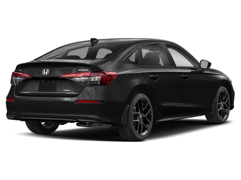 2026 Honda Civic Sedan Hybrid Sport eCVT Crystal Black Pearl  Shot 6