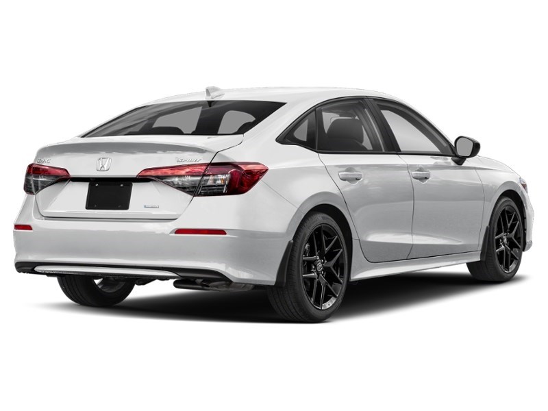 2026 Honda Civic Sedan Hybrid Sport eCVT Platinum White Pearl  Shot 6