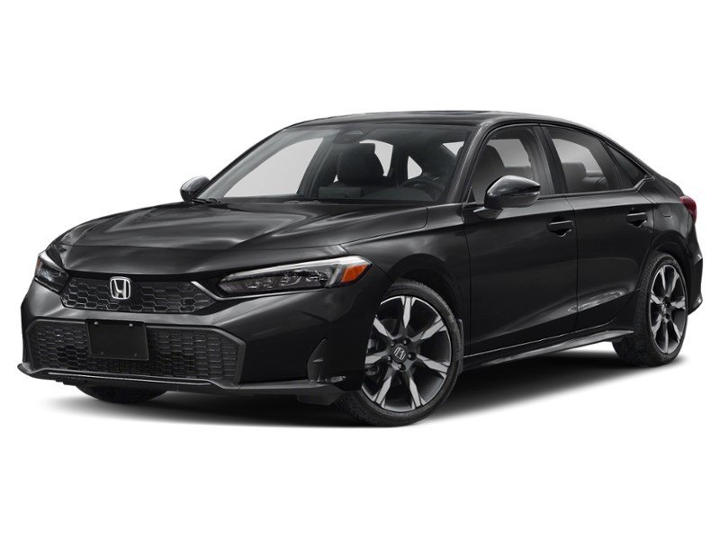 2025 Honda Civic Sedan Hybrid Sport Touring eCVT Crystal Black Pearl  Shot 10