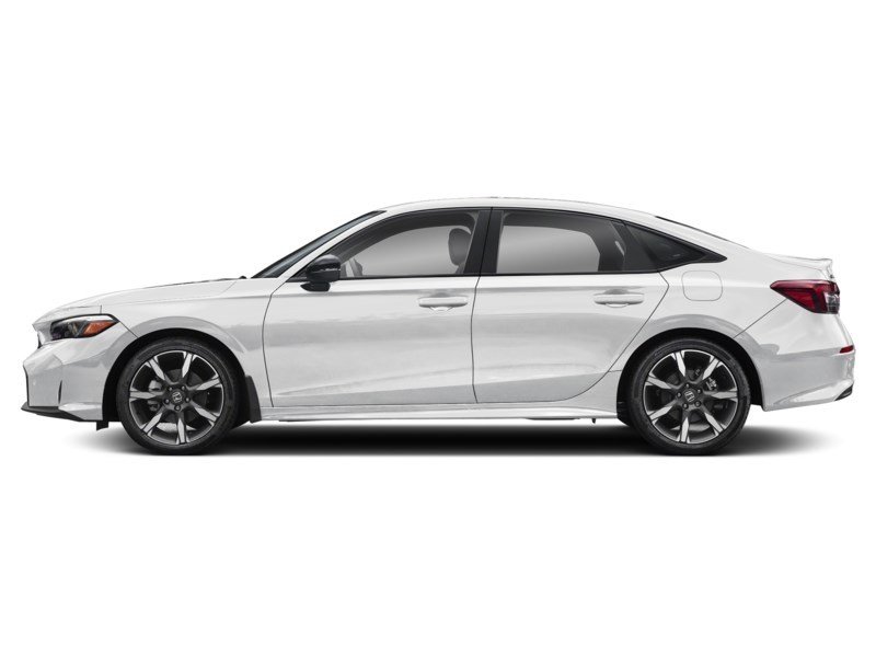 2026 Honda Civic Sedan Hybrid Sport Touring eCVT Platinum White Pearl  Shot 3