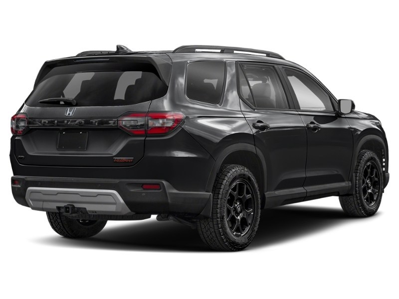 2025 Honda Pilot TrailSport AWD Crystal Black Pearl  Shot 6