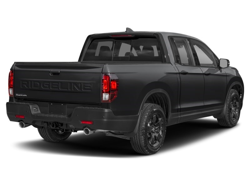 2025 Honda Ridgeline Black Edition AWD Crystal Black Pearl  Shot 2