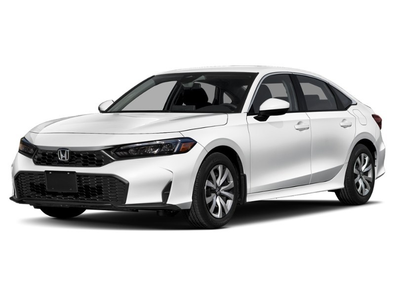 2026 Honda Civic LX CVT Platinum White Pearl  Shot 4