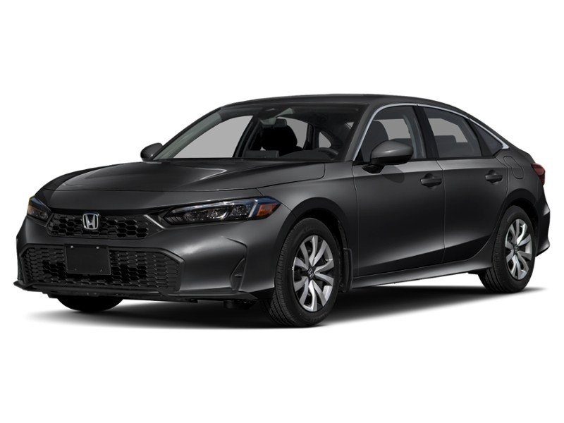2026 Honda Civic Sedan LX CVT Crystal Black Pearl  Shot 4