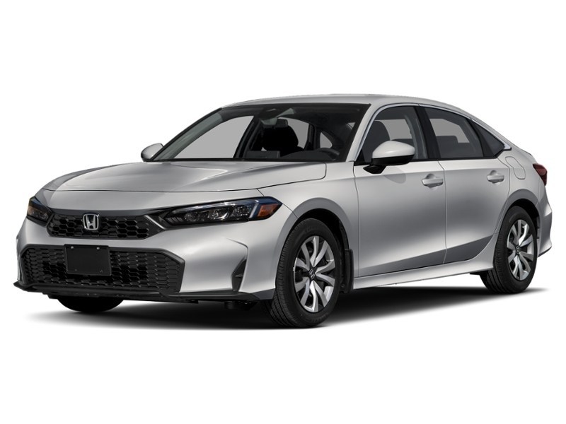 2026 Honda Civic LX CVT Solar Reflection Silver Metallic  Shot 13