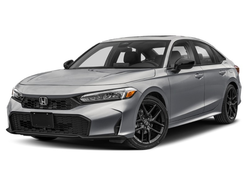 2026 Honda Civic Sedan Sport CVT Solar Reflection Silver Metallic  Shot 1