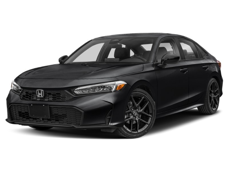 2026 Honda Civic Sport CVT Crystal Black Pearl  Shot 4