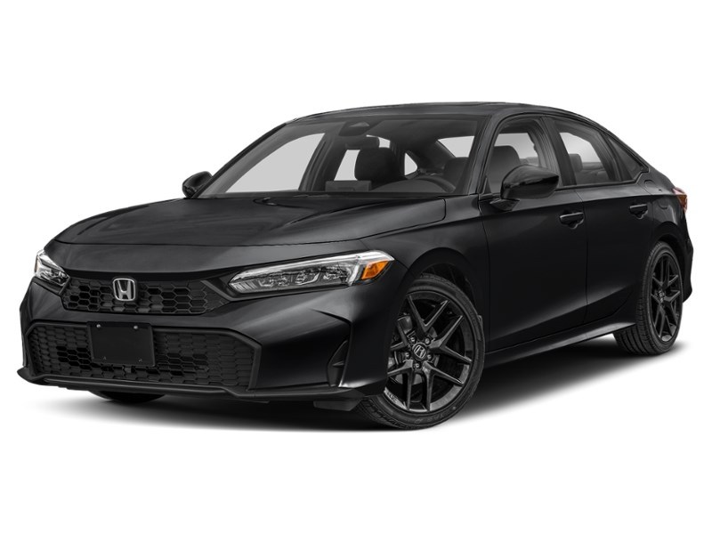 2026 Honda Civic Sedan Sport CVT Crystal Black Pearl  Shot 1