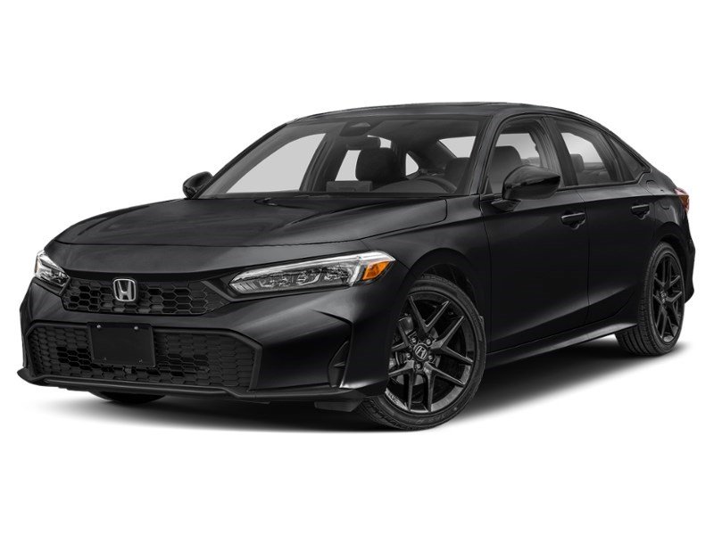 2026 Honda Civic Sedan Sport CVT Crystal Black Pearl  Shot 1