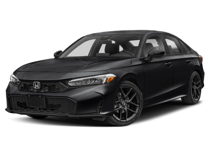 2026 Honda Civic Sedan Sport CVT Crystal Black Pearl  Shot 1