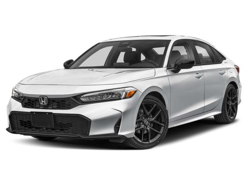 2026 Honda Civic Sport CVT Platinum White Pearl  Shot 1