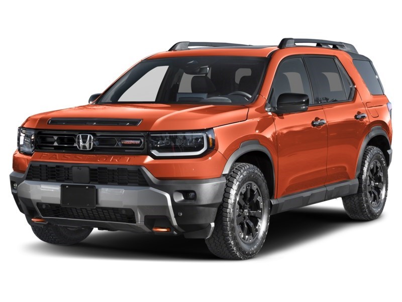 2026 Honda Passport TrailSport Touring AWD Sunset Orange II  Shot 4