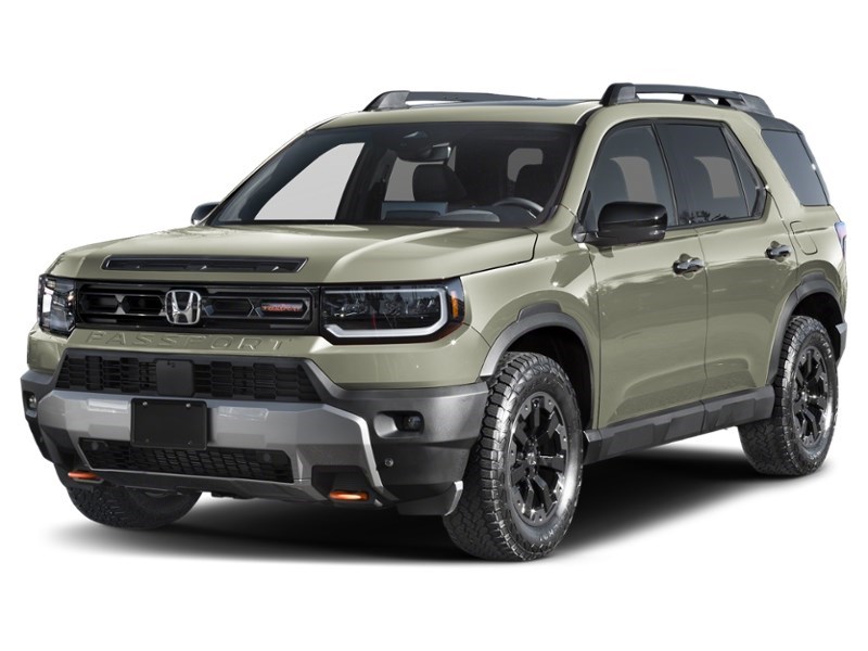 2026 Honda Passport TrailSport Touring AWD Ash Green Metallic  Shot 1