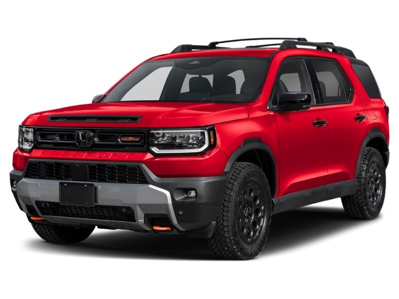 2026 Honda Passport TrailSport Touring Blackout AWD Radiant Red Metallic II  Shot 4
