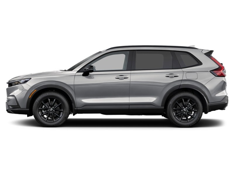 2026 Honda CR-V Hybrid Sport AWD Solar Reflection Silver Metallic  Shot 5