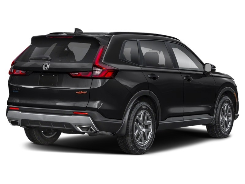 2026 Honda CR-V Hybrid TrailSport AWD Crystal Black Pearl  Shot 2