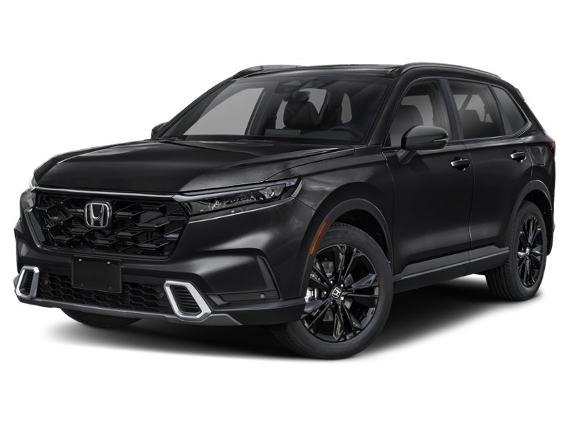 2026 Honda CR-V Hybrid Touring AWD Crystal Black Pearl  Shot 4