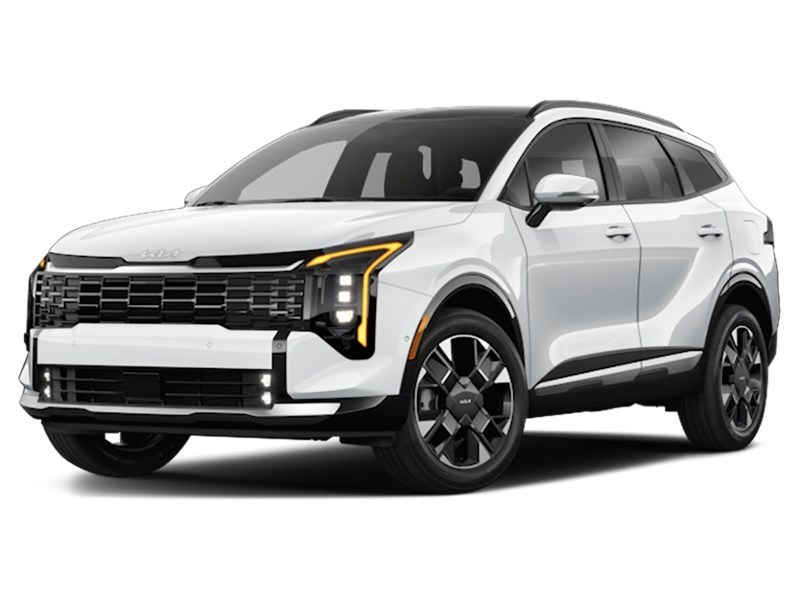 2026 Kia Sportage EX Premium AWD w/Black Interior Snow White Pearl  Shot 8
