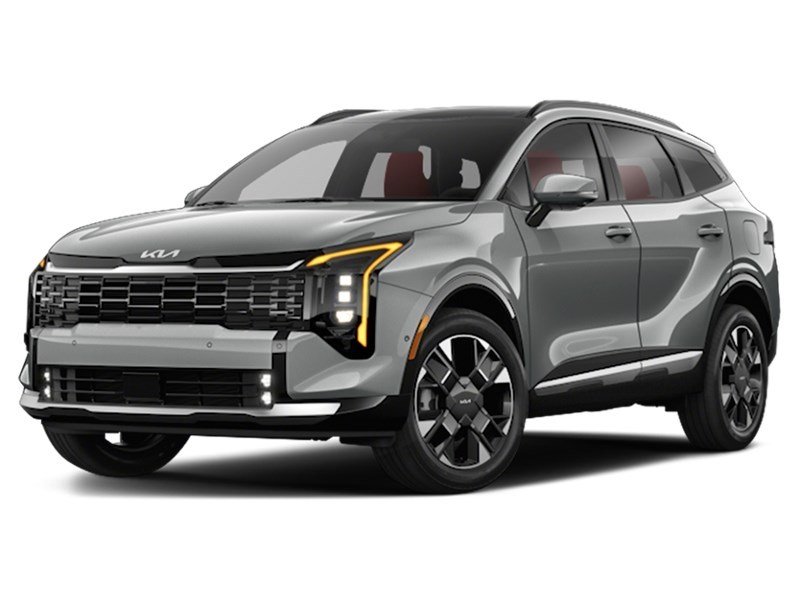 2026 Kia Sportage EX Premium AWD w/Red Interior Steel Grey  Shot 1