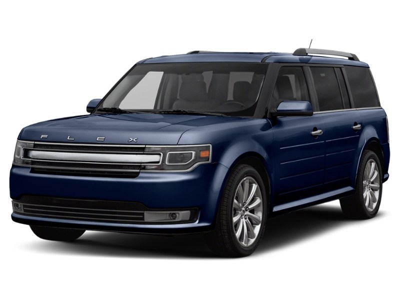 2014 Ford Flex 4dr SEL AWD Deep Impact Blue  Shot 22