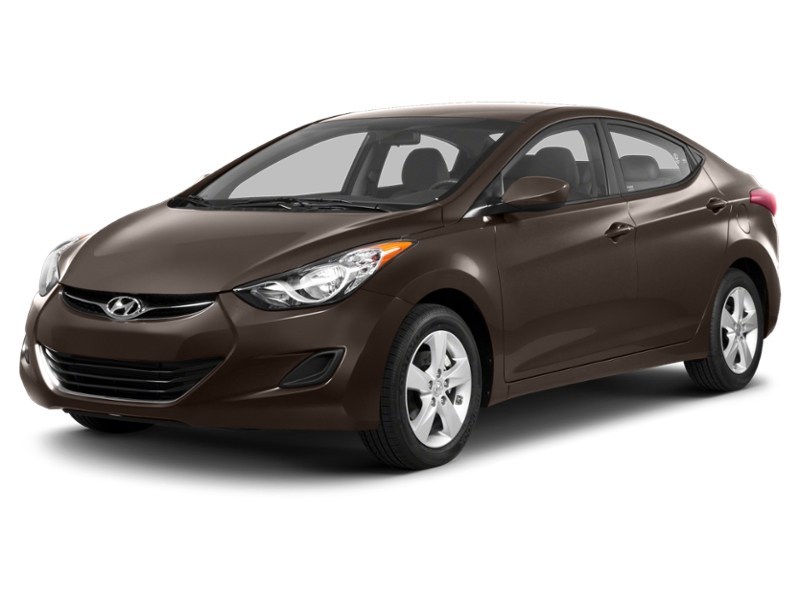 2013 Hyundai Elantra 4dr Sdn Man GL Desert Bronze Metallic  Shot 8