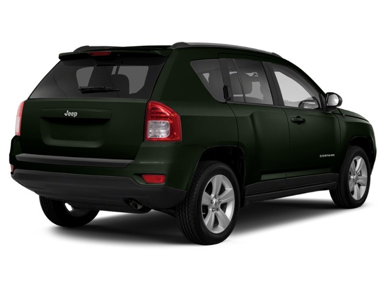 2013 Jeep Compass 4WD 4dr North Black Forest Green Pearlcoat  Shot 30