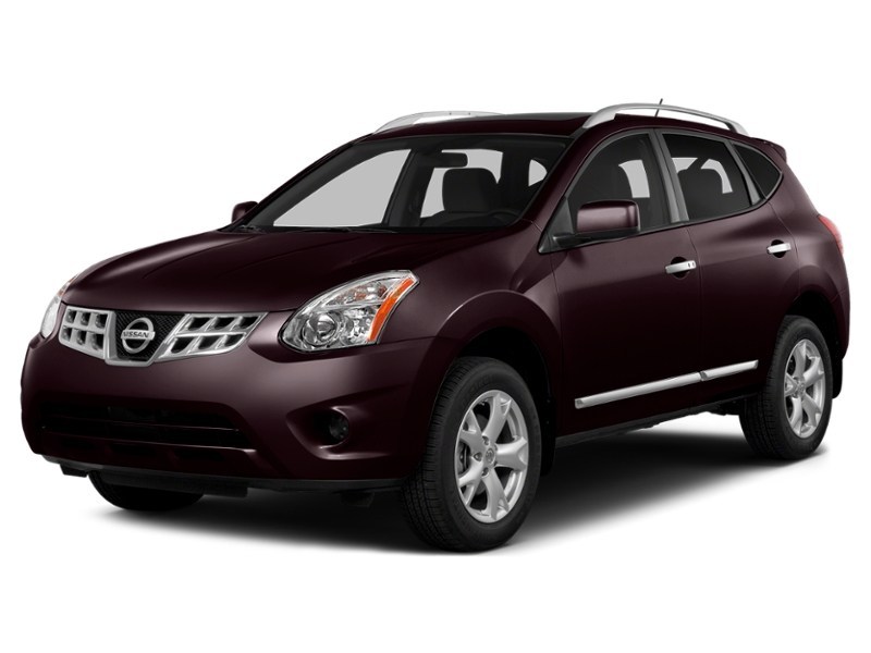2013 Nissan Rogue FWD 4dr SV Amethyst Black Metallic  Shot 28