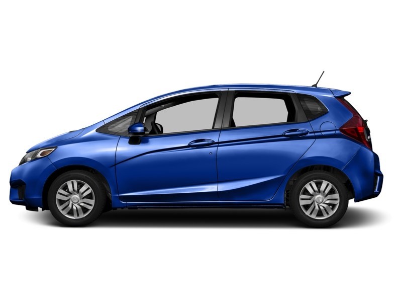 2015 Honda Fit 5dr HB Man LX Aegean Blue Metallic  Shot 4