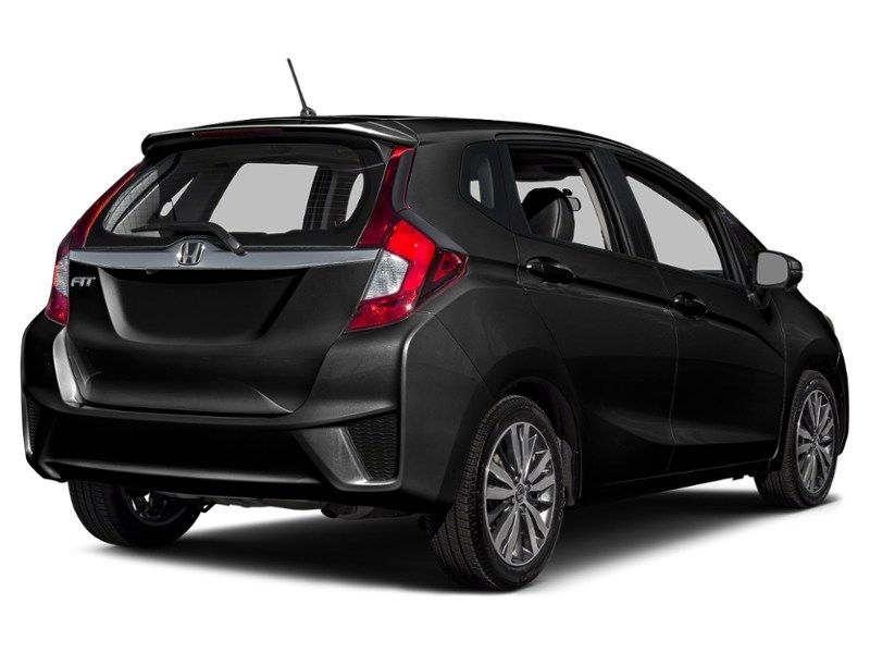 2015 Honda Fit 5dr HB CVT EX-L Navi Crystal Black Pearl  Shot 6