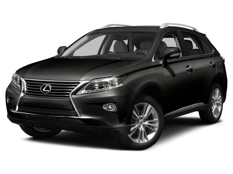 2015 Lexus RX 450h AWD 4dr Hybrid Starlight Black Mica  Shot 4