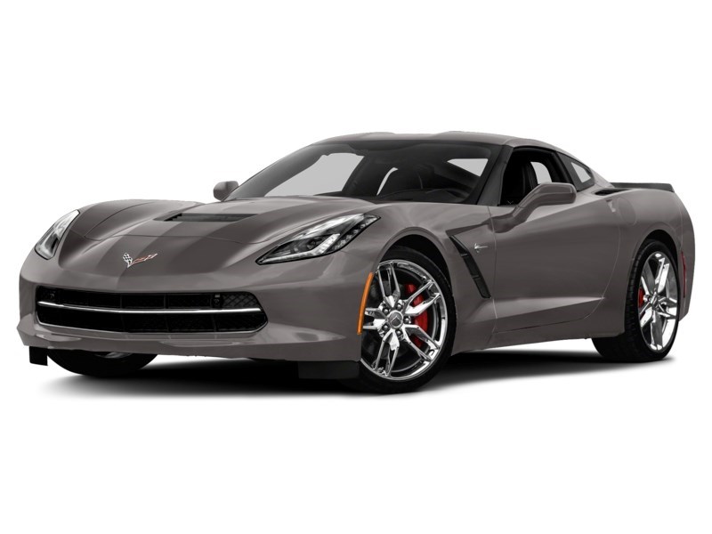 2015 Chevrolet Corvette 2dr Stingray Z51 Cpe w/3LT Shark Grey Metallic  Shot 13