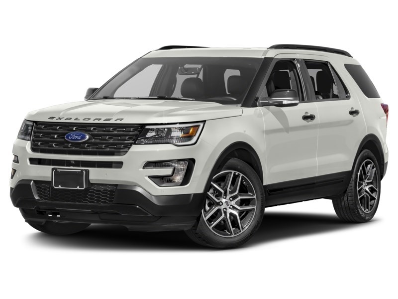 2017 Ford Explorer 4WD 4dr Sport White Platinum Metallic Tri-Coat  Shot 28