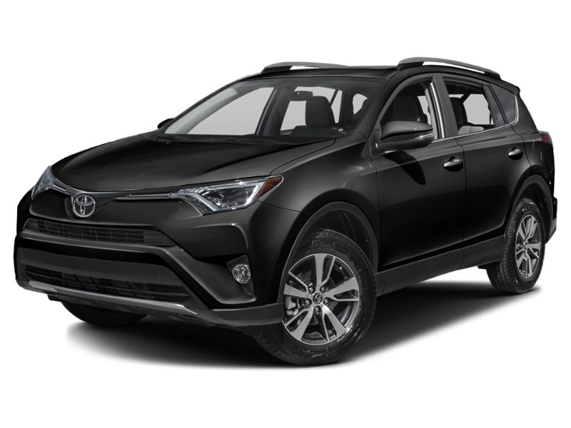 2017 Toyota RAV4 AWD 4dr XLE Black  Shot 10