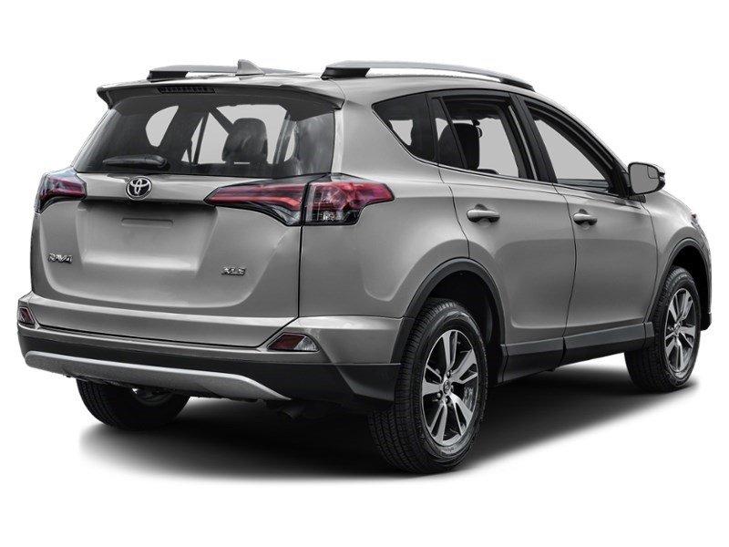 2017 Toyota RAV4 AWD 4dr XLE Silver Sky Metallic  Shot 2