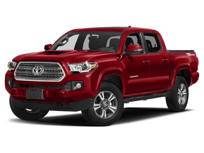 2017 Toyota Tacoma 4WD Double Cab V6 TRD Sport|Accident Free|Safetied Barcelona Red Metallic  Shot 4