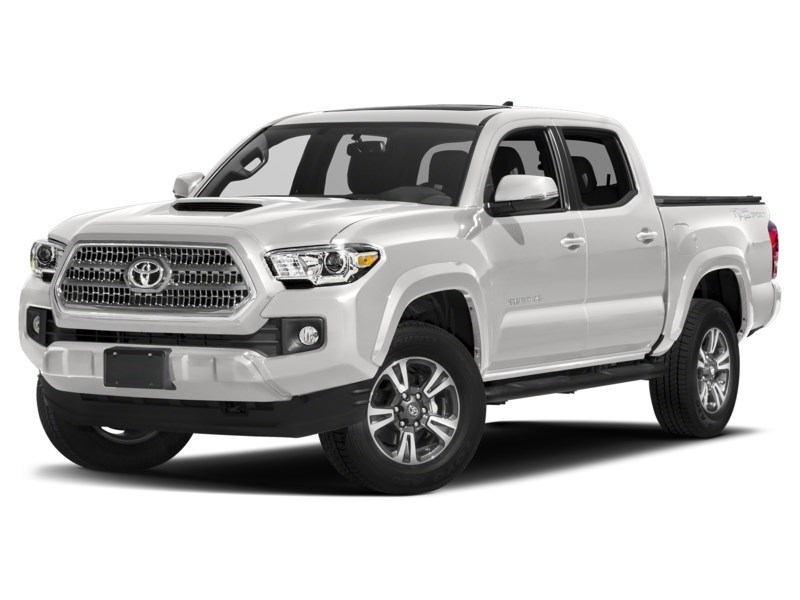 2017 Toyota Tacoma 4WD Double Cab V6 TRD Sport|Accident Free|Safetied Alpine White  Shot 7